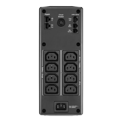 BR1300MI | BACK UPS PRO BR 1300VA, 8 OUTLETS, AVR, LCD INTERFACE - Image 2